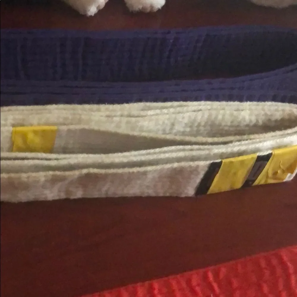 Youth karate belts for a beginner